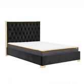 Gloucester Grey Fabric Upholstered Bed Frame - Pendle Village Furniture